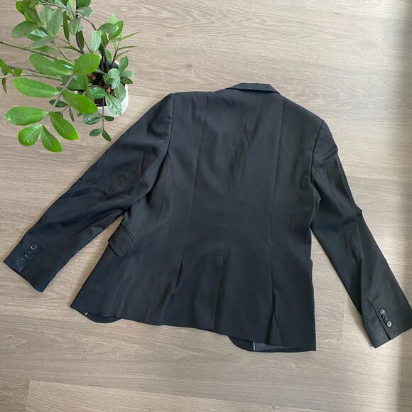 Massimo Dutti Black Blazer with Pockets - Picture 10 of 11